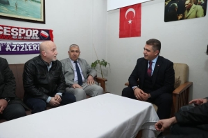 Düzce Valimiz Sayın Selçuk Aslan Derneğimizi Ziyaret Etti!