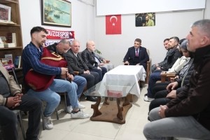 Düzce Valimiz Sayın Selçuk Aslan Derneğimizi Ziyaret Etti!