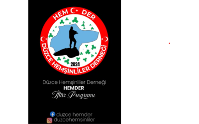 Düzce Hemşinliler Derneği - 2025 İftar Programı