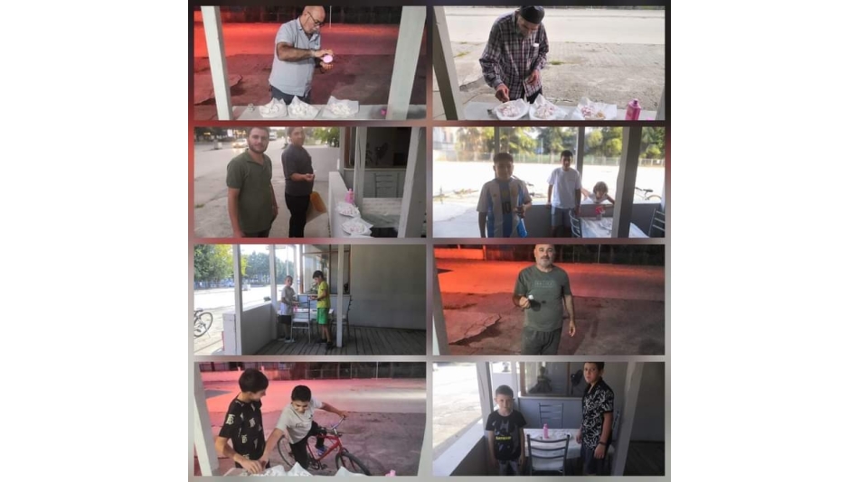 İkramlarda bulunduk