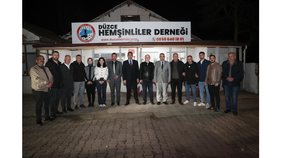 Düzce Valimiz Sayın Selçuk Aslan Derneğimizi Ziyaret Etti!