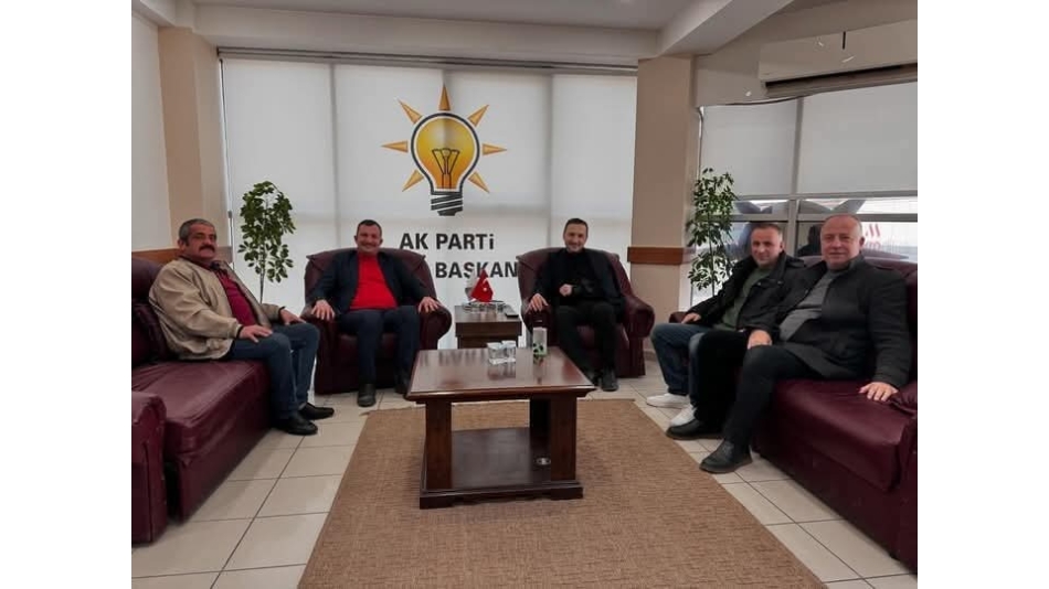 AK Parti Düzce İl Başkanı Hasan Şengüloğlu’nu makamında ziyaret ettik
